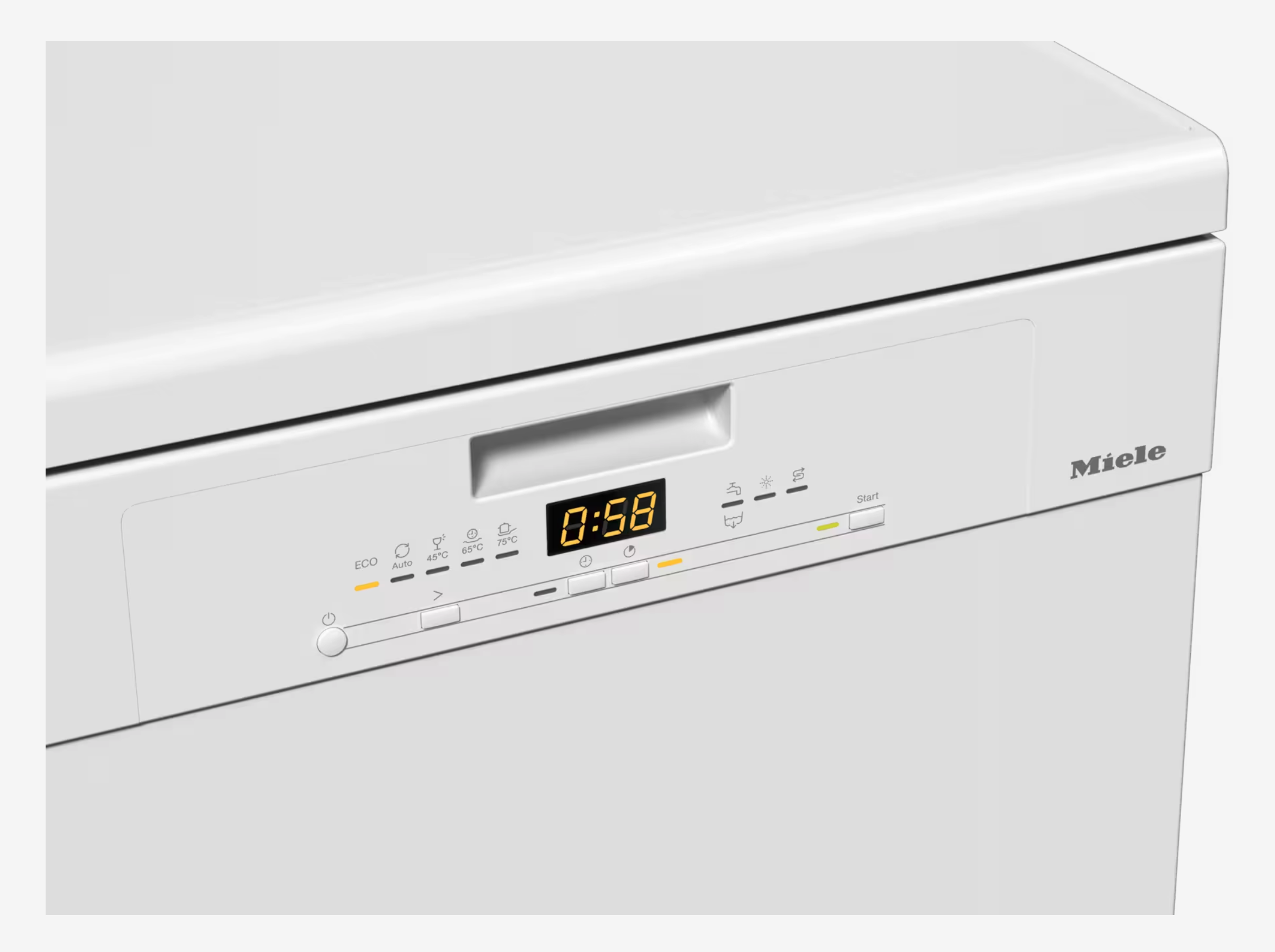 MIELE G5611SCACTIVEBW vrijstaande vaatwasser