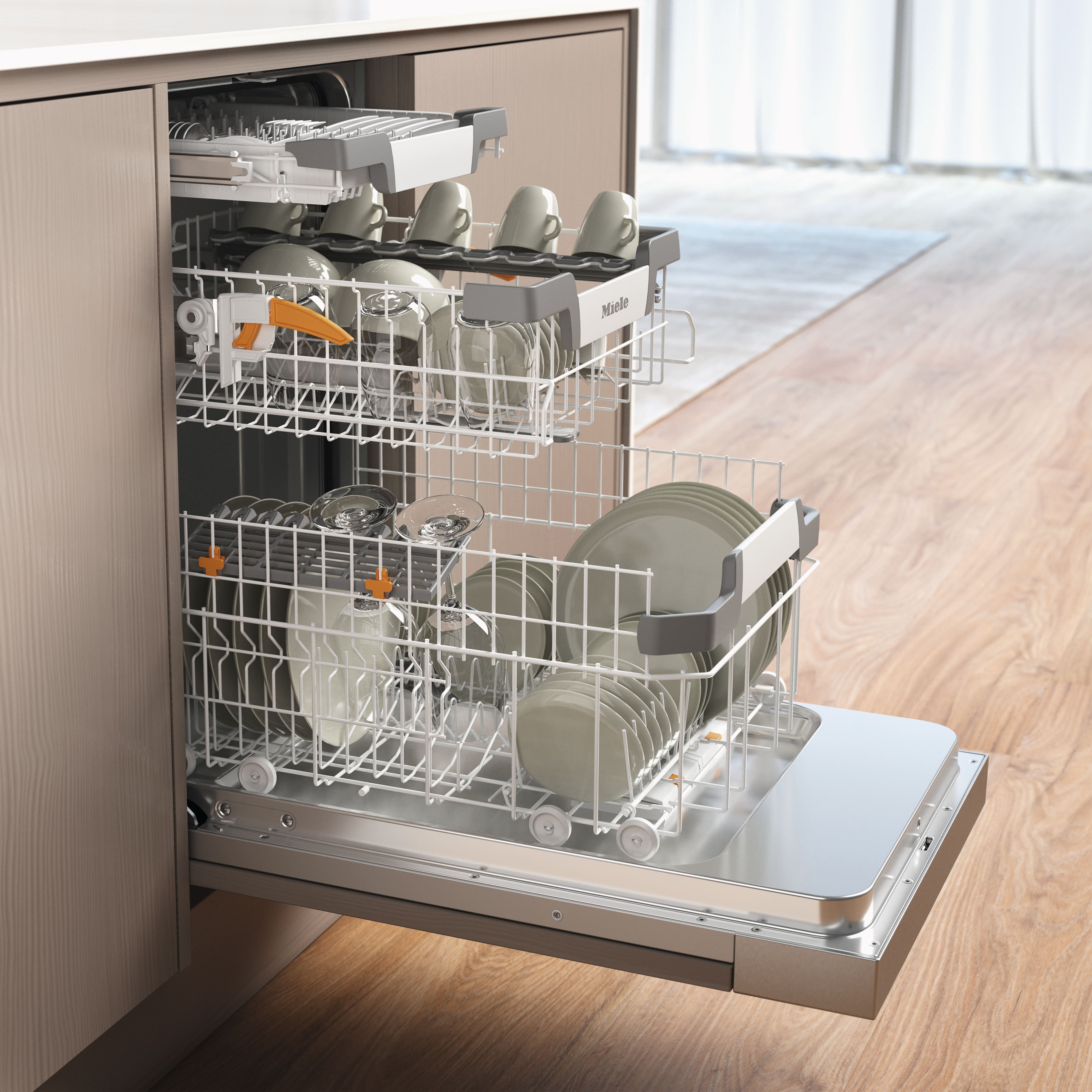 MIELE G5740SCICS vaatwasser met bedieningspaneel