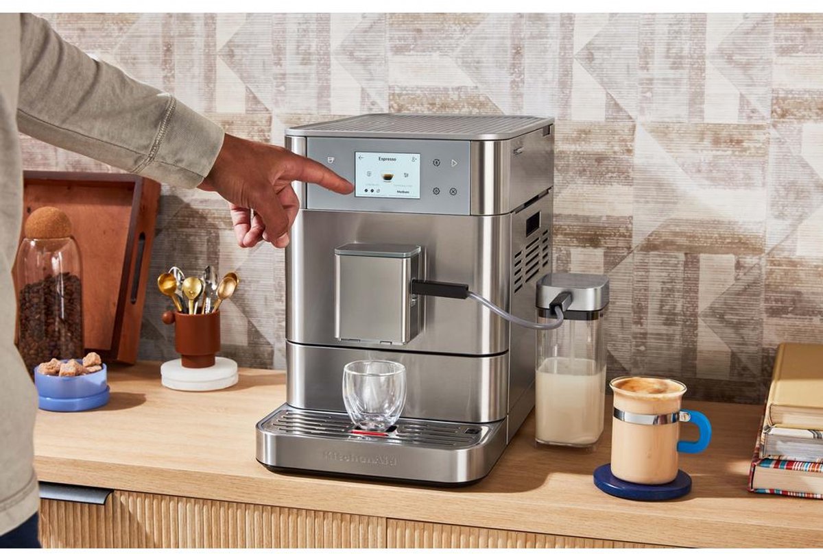 KITCHENAID KI5KES8557ESX espresso machine