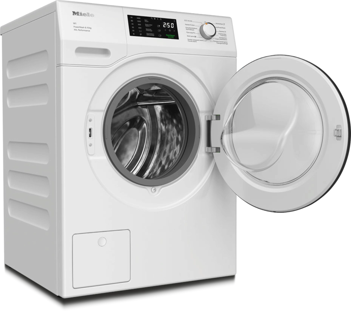 MIELE WCK370WCS STANDARD CHROME EDITION wasmachine