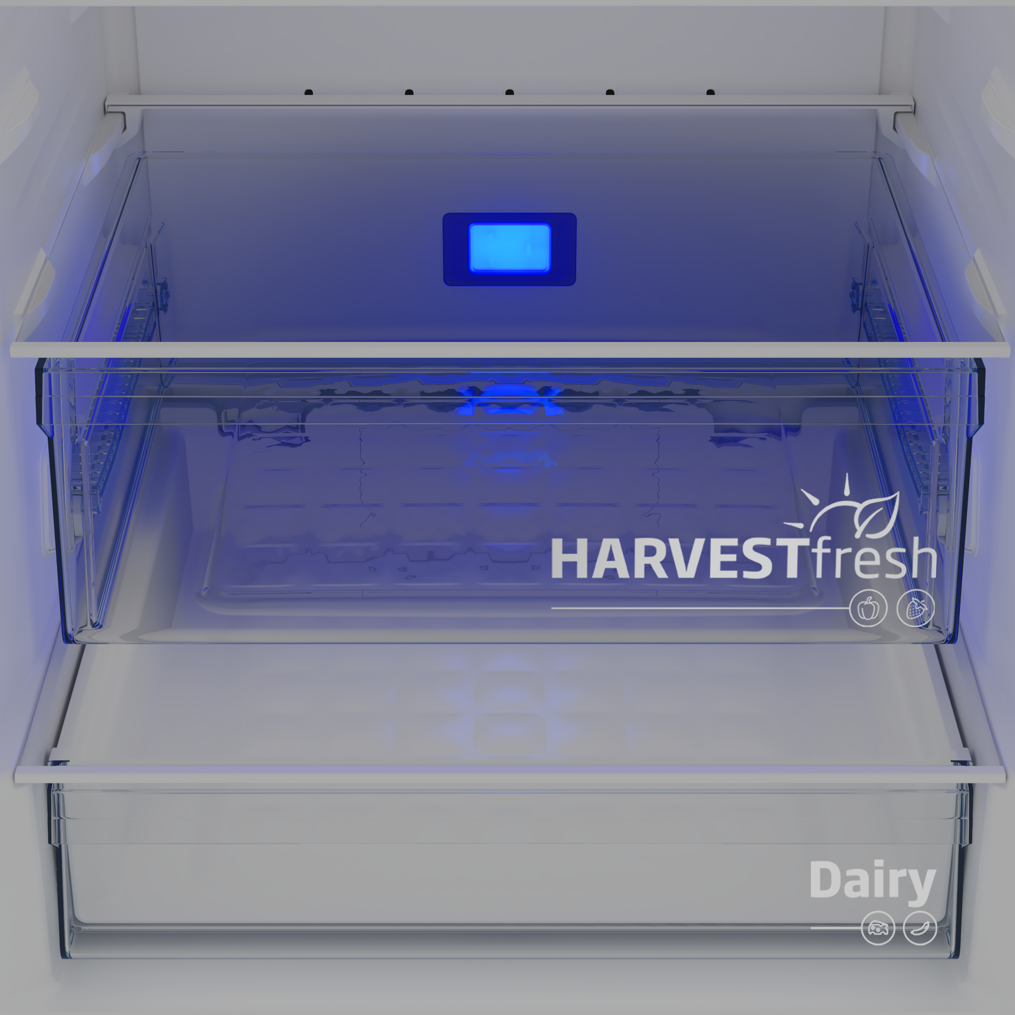 BEKO B7RCNE566HXB1 koel-/vriescombinatie - 192cm