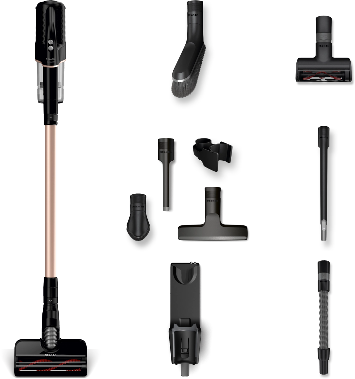 MIELE DUOFLEXHX1TOTALCAREZWART/ZWART-ROSGOUD DUOFLEX steelstofzuiger