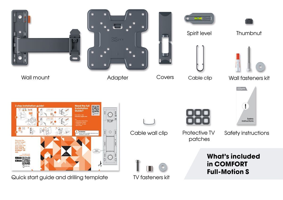 VOGELS TVM3225 draai- en kantelbare beugel