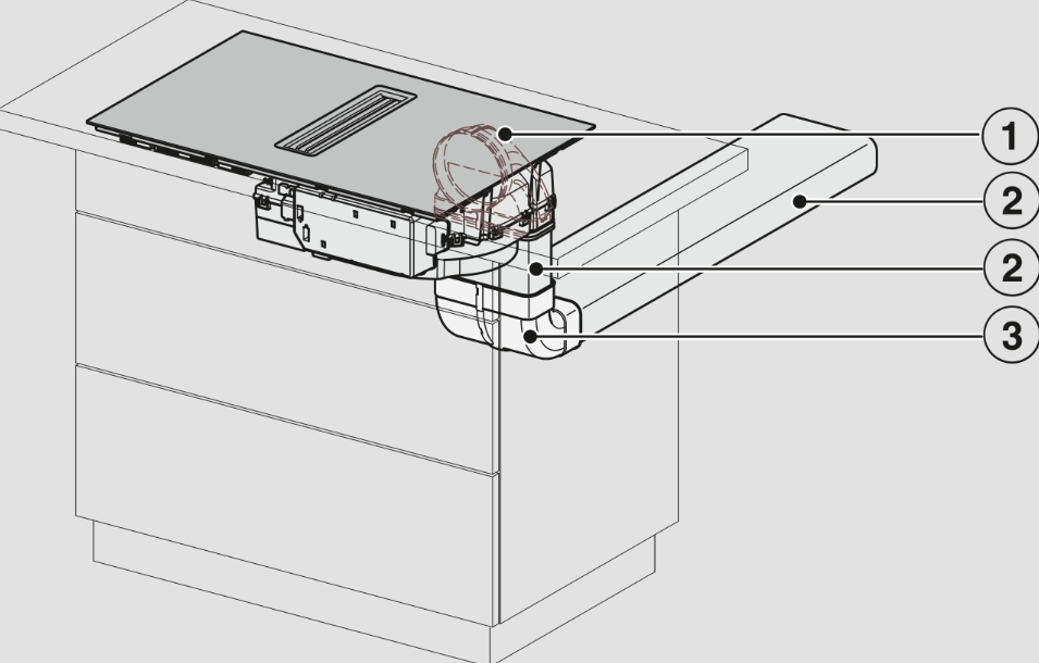 MIELE KMDA7272FL-UBLACK kookplaat met afzuiging - 80cm
