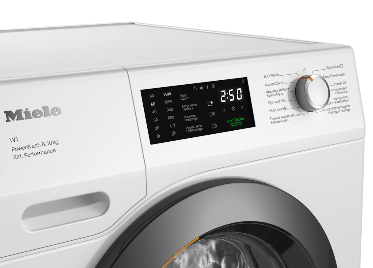 MIELE WCK370WCS STANDARD CHROME EDITION wasmachine