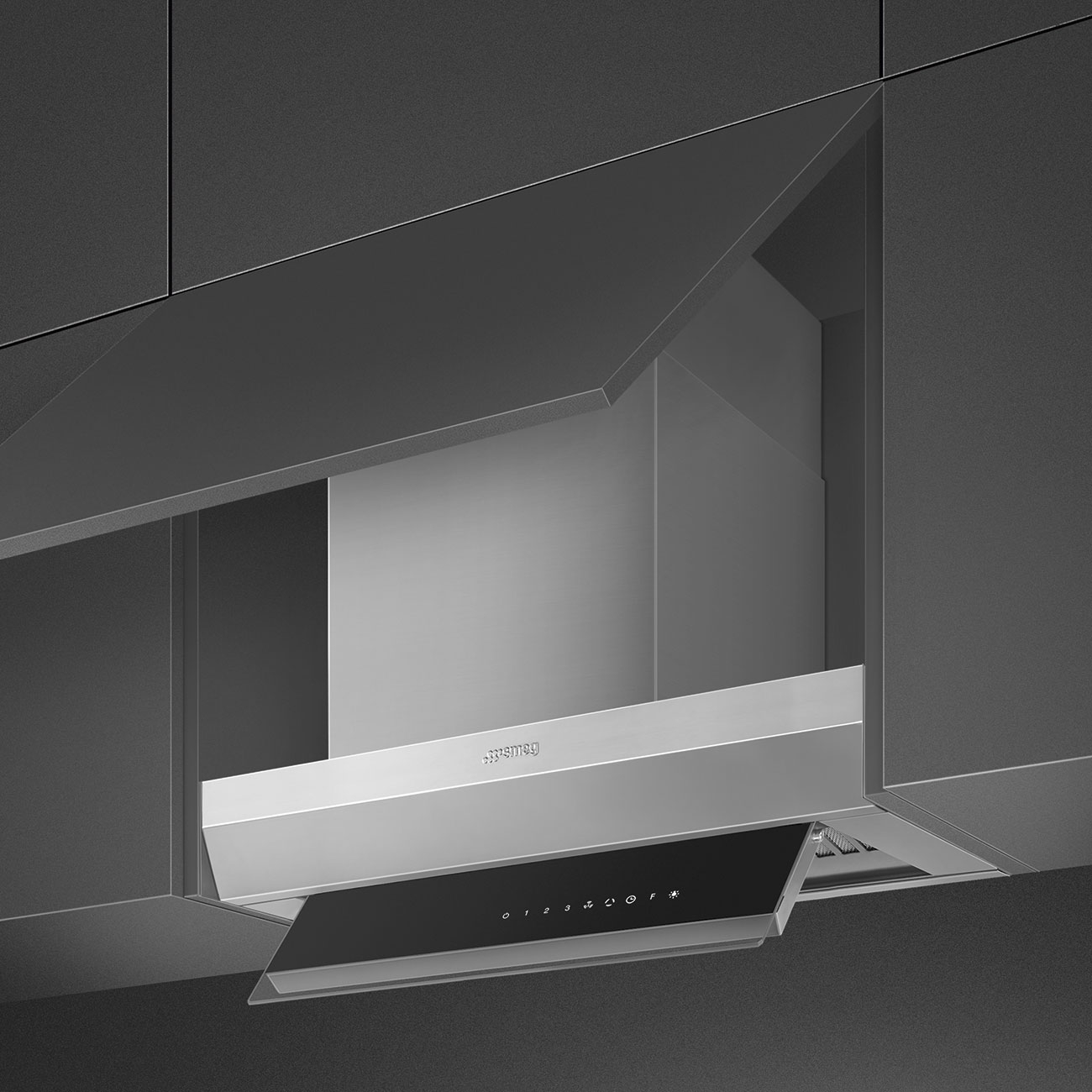 SMEG KSGT64XV geïntegreerde dampkap - 60cm