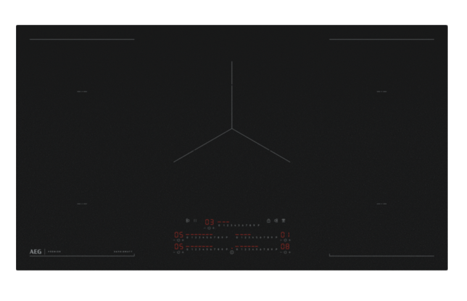 AEG PI6000S90 6000 inductiekookplaat - 90cm