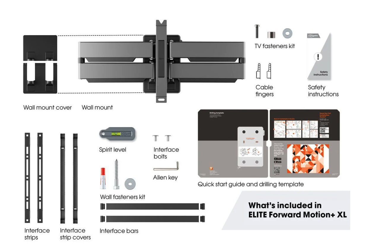VOGELS TVM5855 draaibare beugel