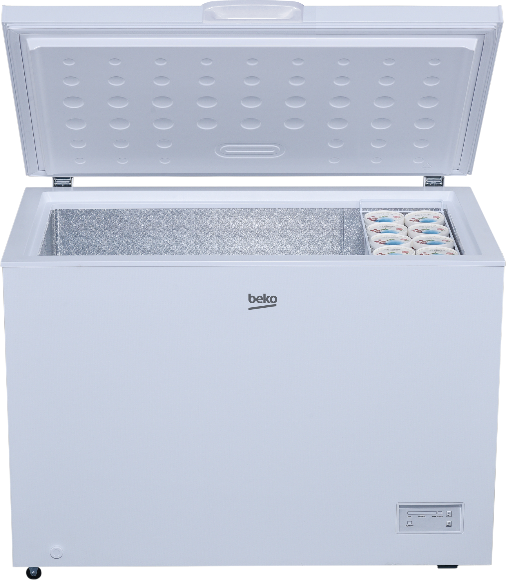 BEKO CF316EWN vrijstaande vriezer - 84cm