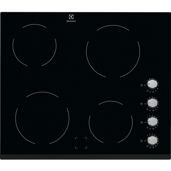 ELECTROLUX EHF6140FOK vitrokeramische kookplaat - 60cm