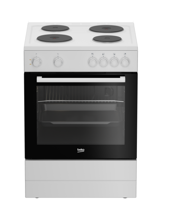 BEKO FBS66000GW fornuis met inductie kookplaat - 60cm