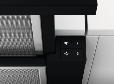 ELECTROLUX LFP616K 600 telescopische dampkap - 60cm