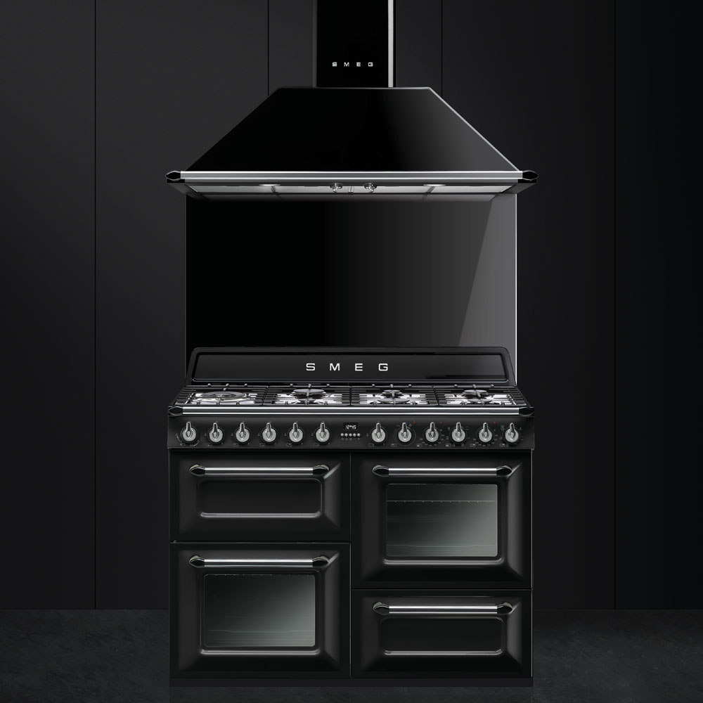 SMEG TR4110BL1 fornuis met gaskookplaat - 110cm