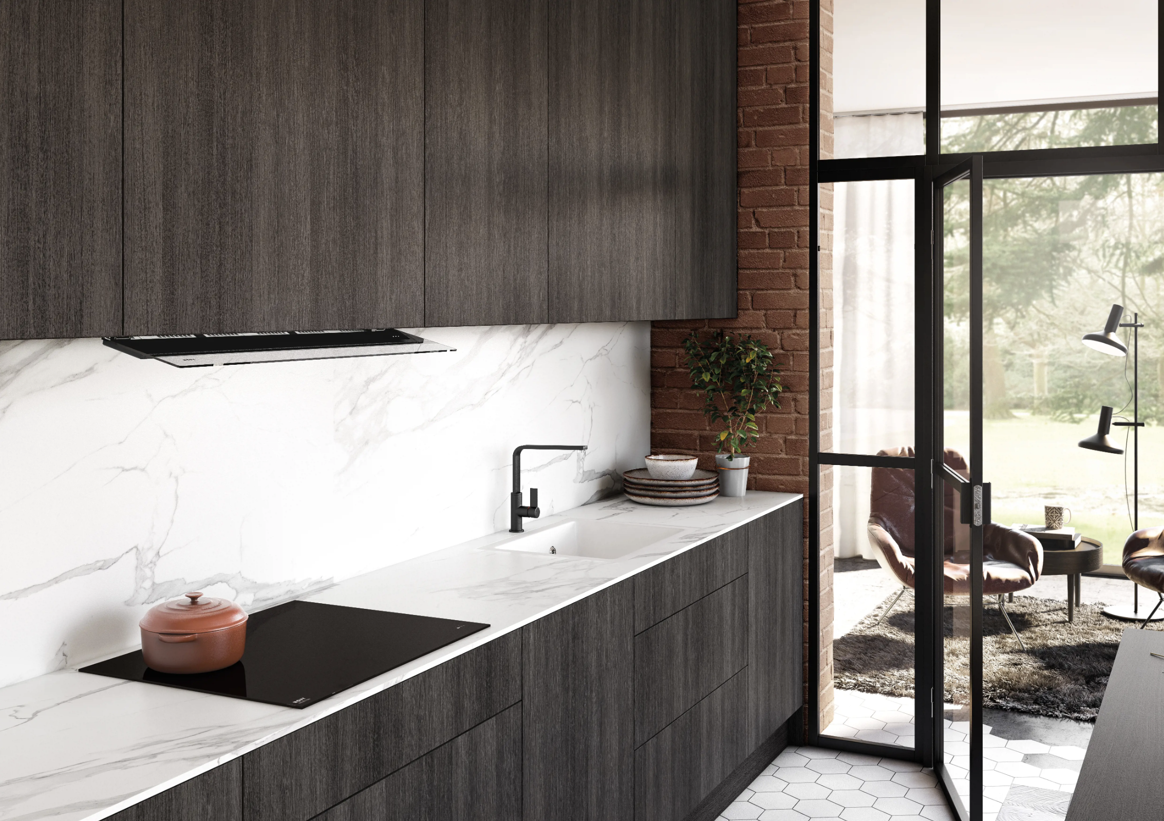 NOVY 8711 Fusion telescopische dampkap - 60cm