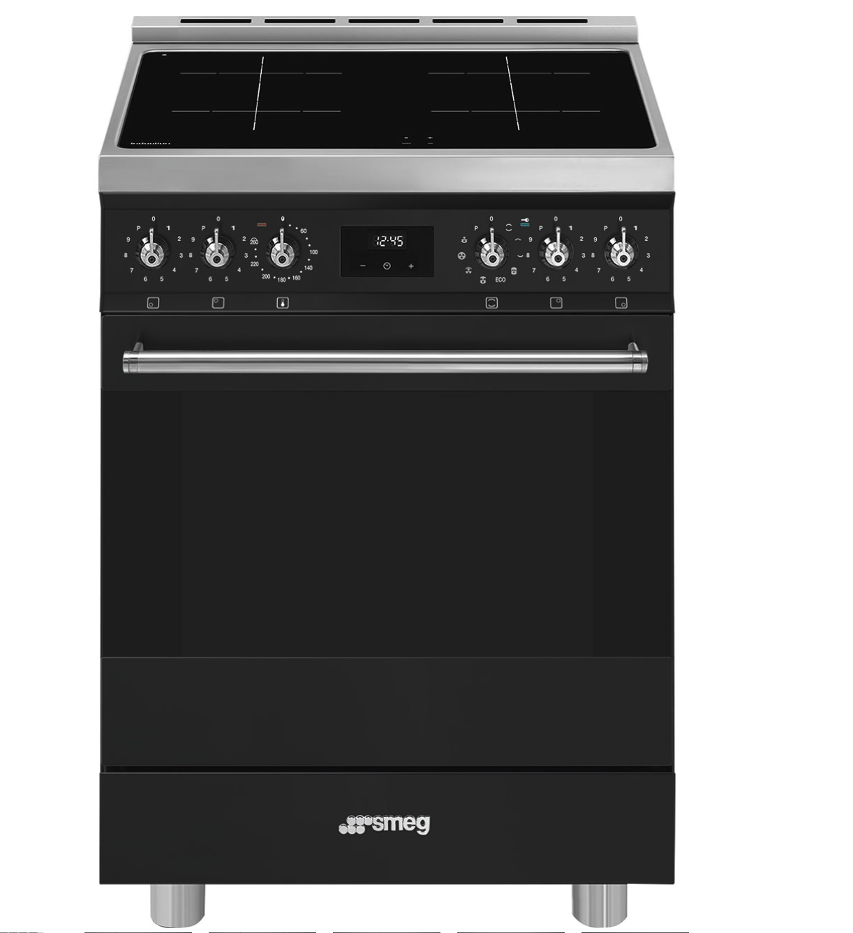 SMEG C6IPMBM2 fornuis met inductie kookplaat - 60cm