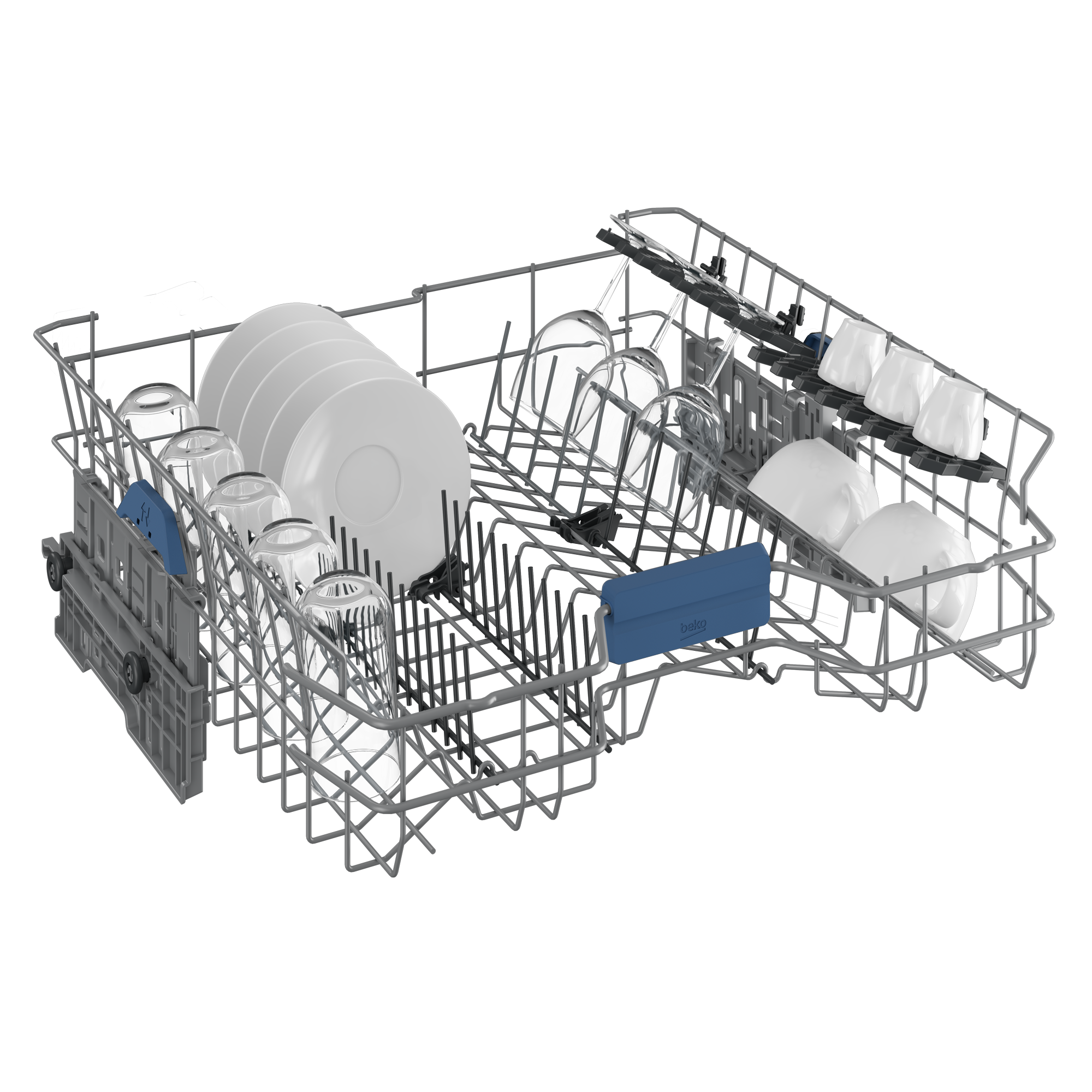 BEKO BDSN36640XC2 vaatwasser met bedieningspaneel