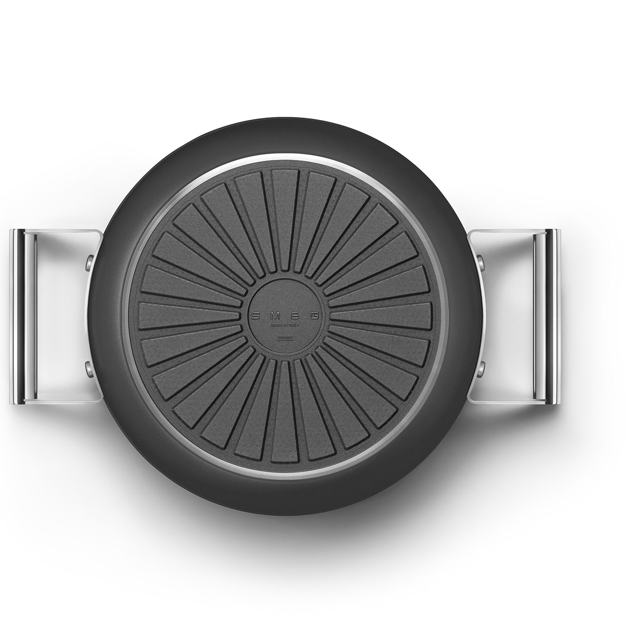 SMEG CKFC2411BLM kookpot met deksel