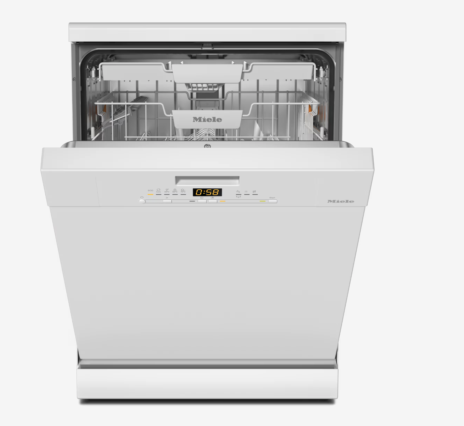MIELE G5611SCACTIVEBW vrijstaande vaatwasser