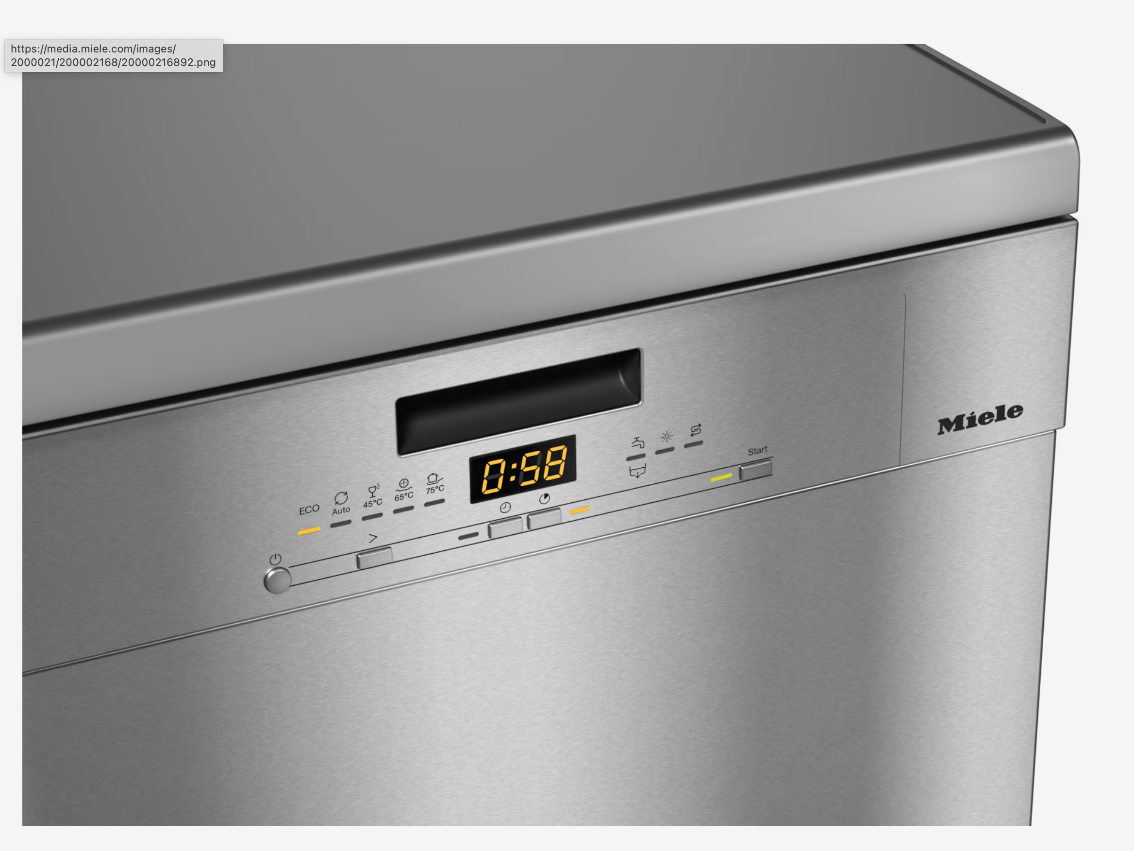 MIELE G5611SCACTIVECSFRONT vrijstaande vaatwasser