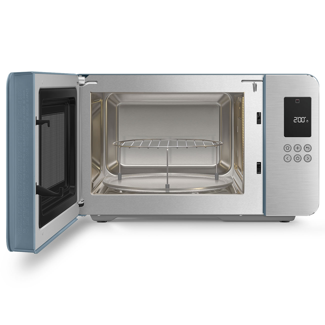 SMEG MOC01SBMEU vrijstaande microgolfoven met grill