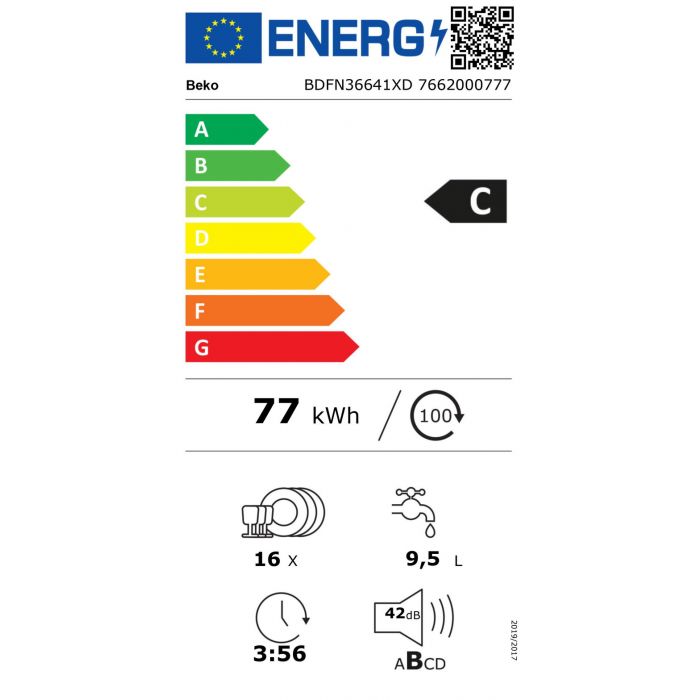 BEKO BDFN36641XD vrijstaande vaatwasser