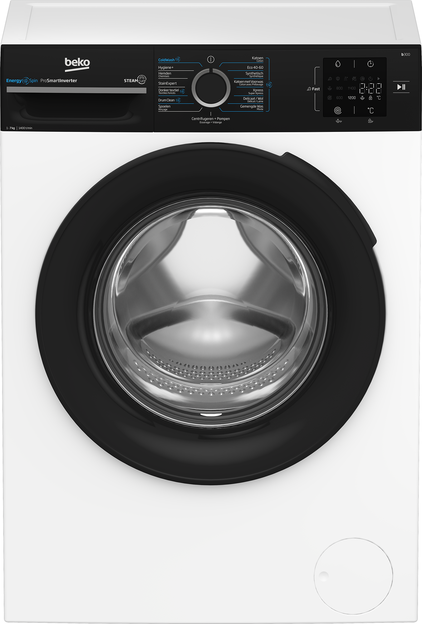 BEKO BM3WFU3741B wasmachine