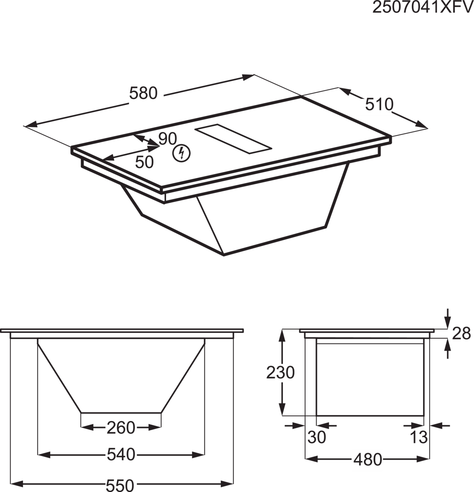 ELECTROLUX KCC63410CB