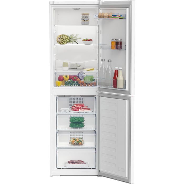 BEKO RCHE300K40WN vrijstaande koel-/vriescombinatie - 182cm