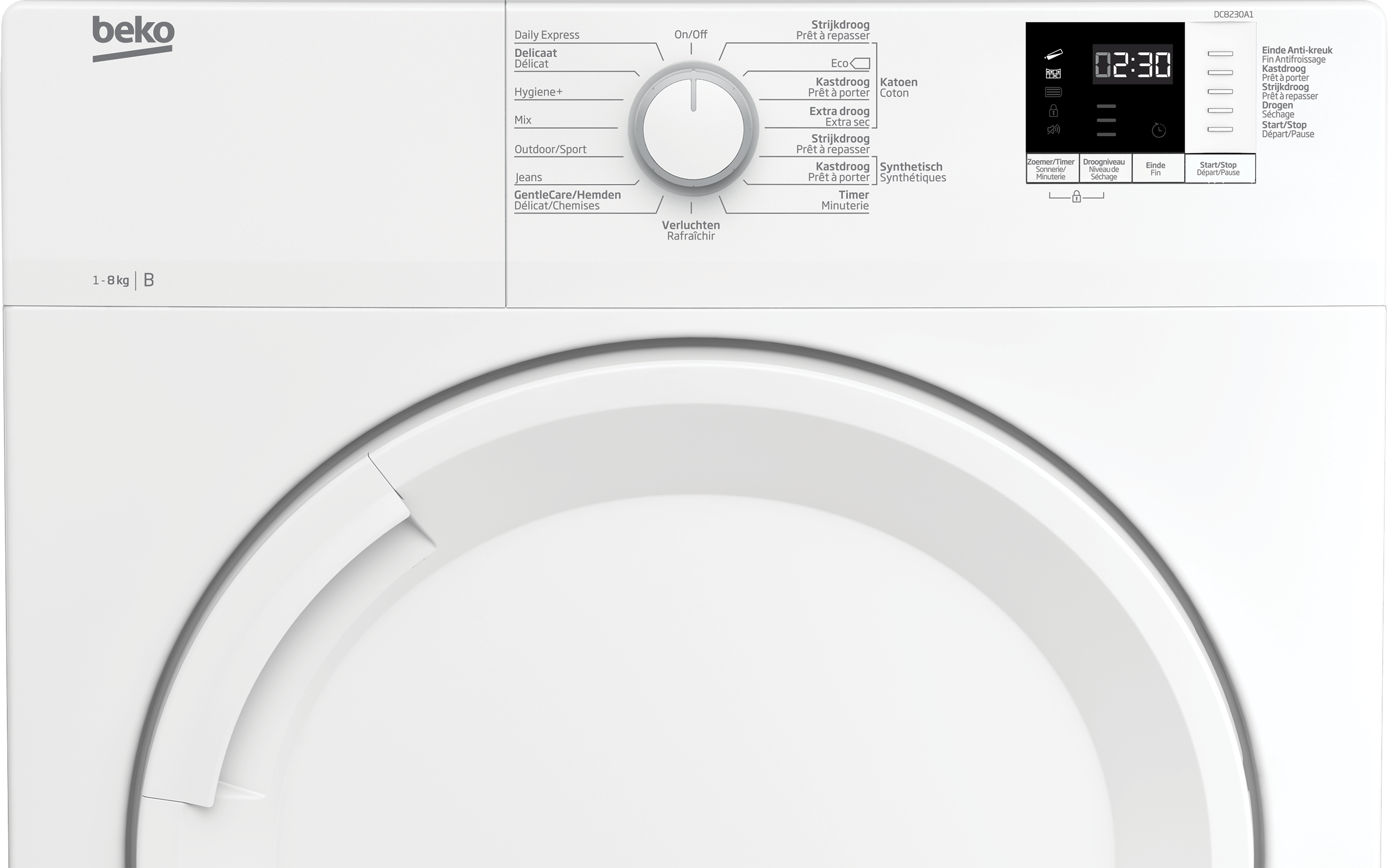 BEKO DC8230A1 droogkast