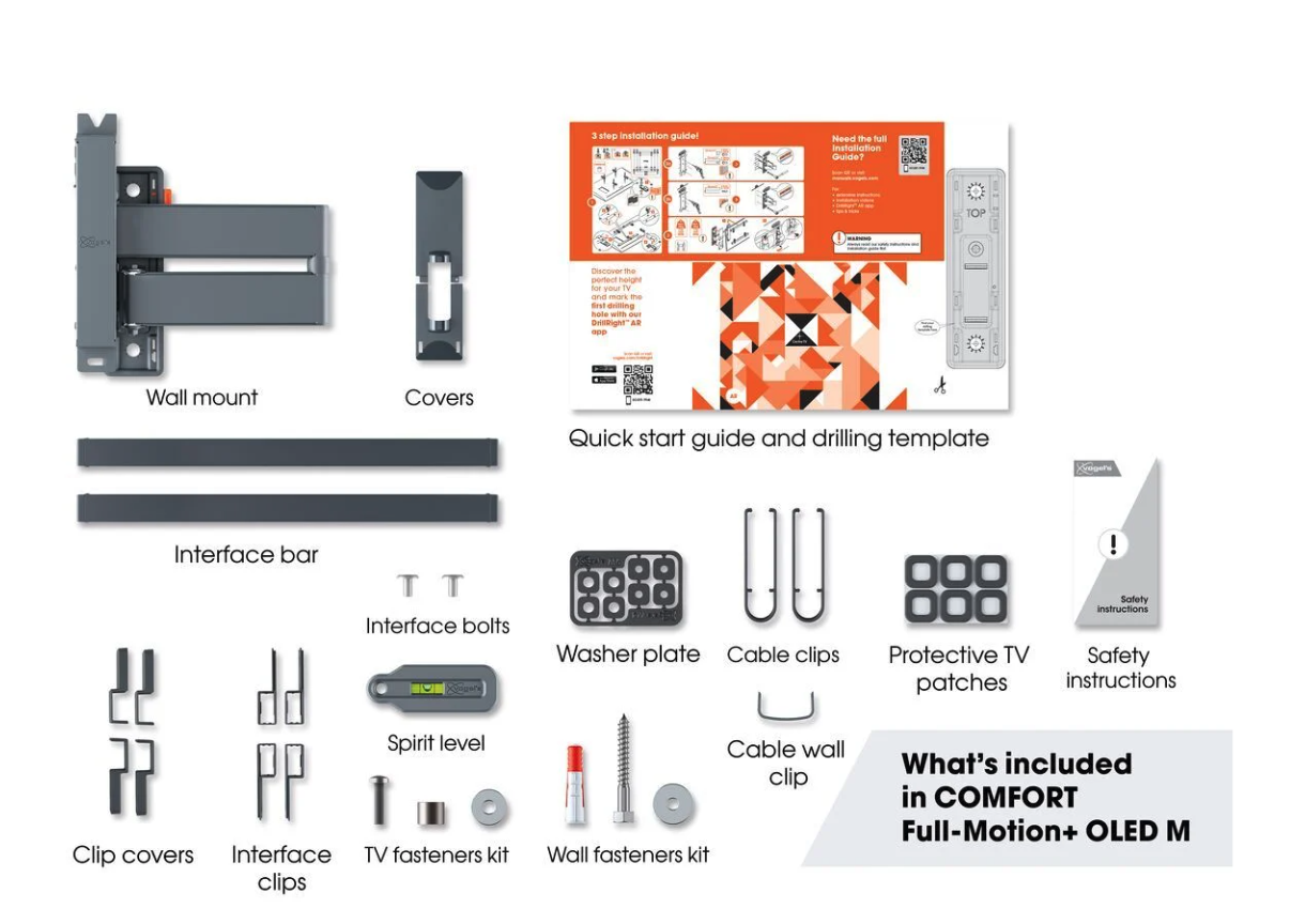 VOGELS TVM3465 draaibare beugel