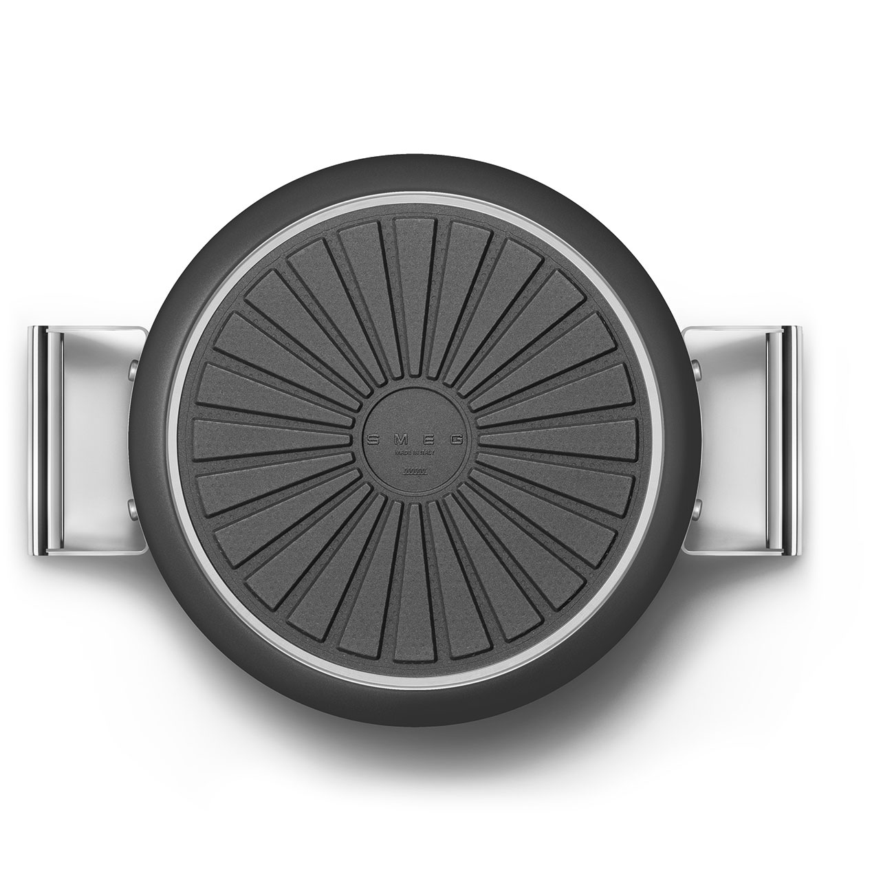 SMEG CKFC2611BLM kookpot met deksel