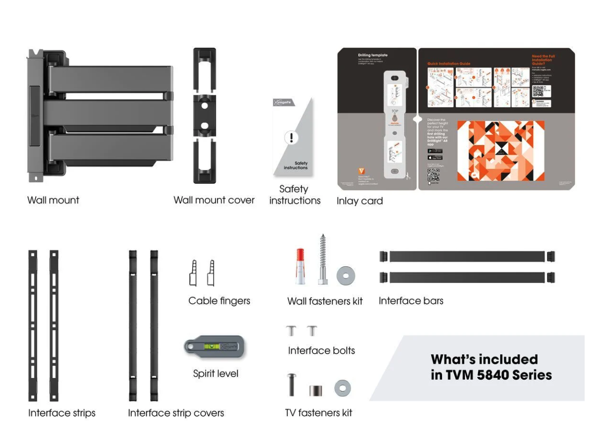 VOGELS TVM5845 draaibare beugel