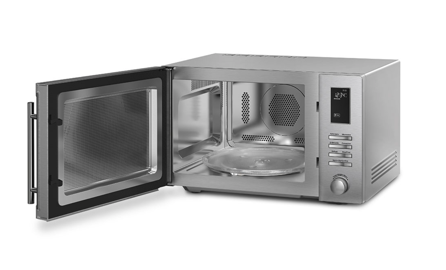 SMEG MOE34CXI2 vrijstaande microgolfoven - combi - 35cm