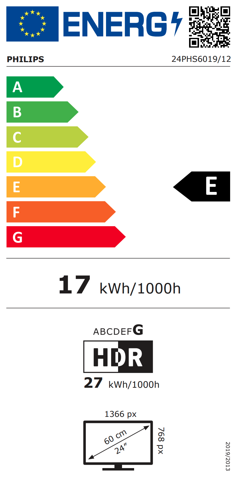 PHILIPS 24PHS6019/12
