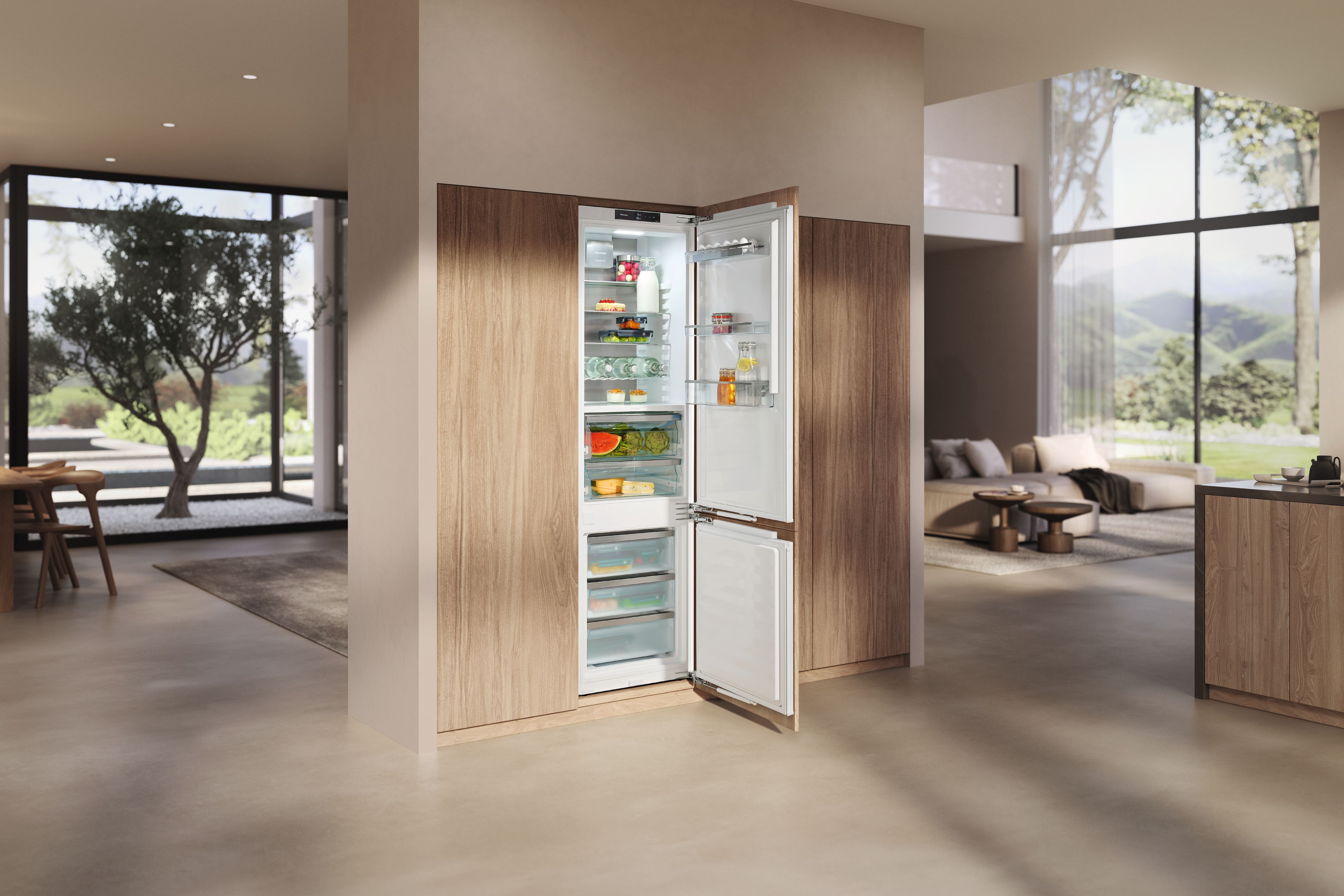 MIELE KFN7844C koel-/vriescombinatie - 194cm