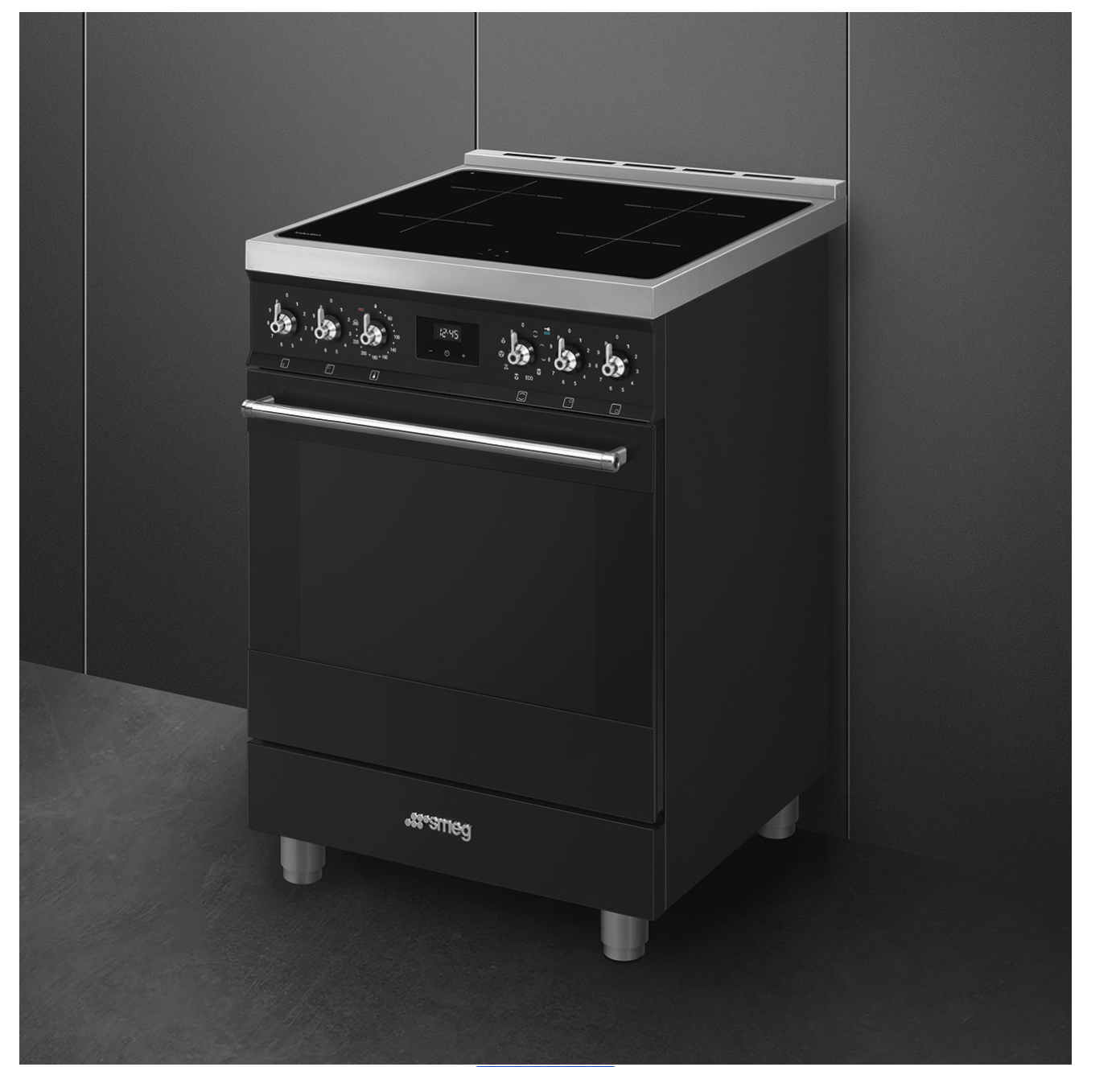 SMEG C6IPMBM2 fornuis met inductie kookplaat - 60cm