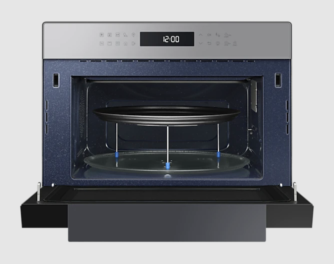 SAMSUNG MC35R8058CG vrijstaande microgolfoven - combi - 40cm