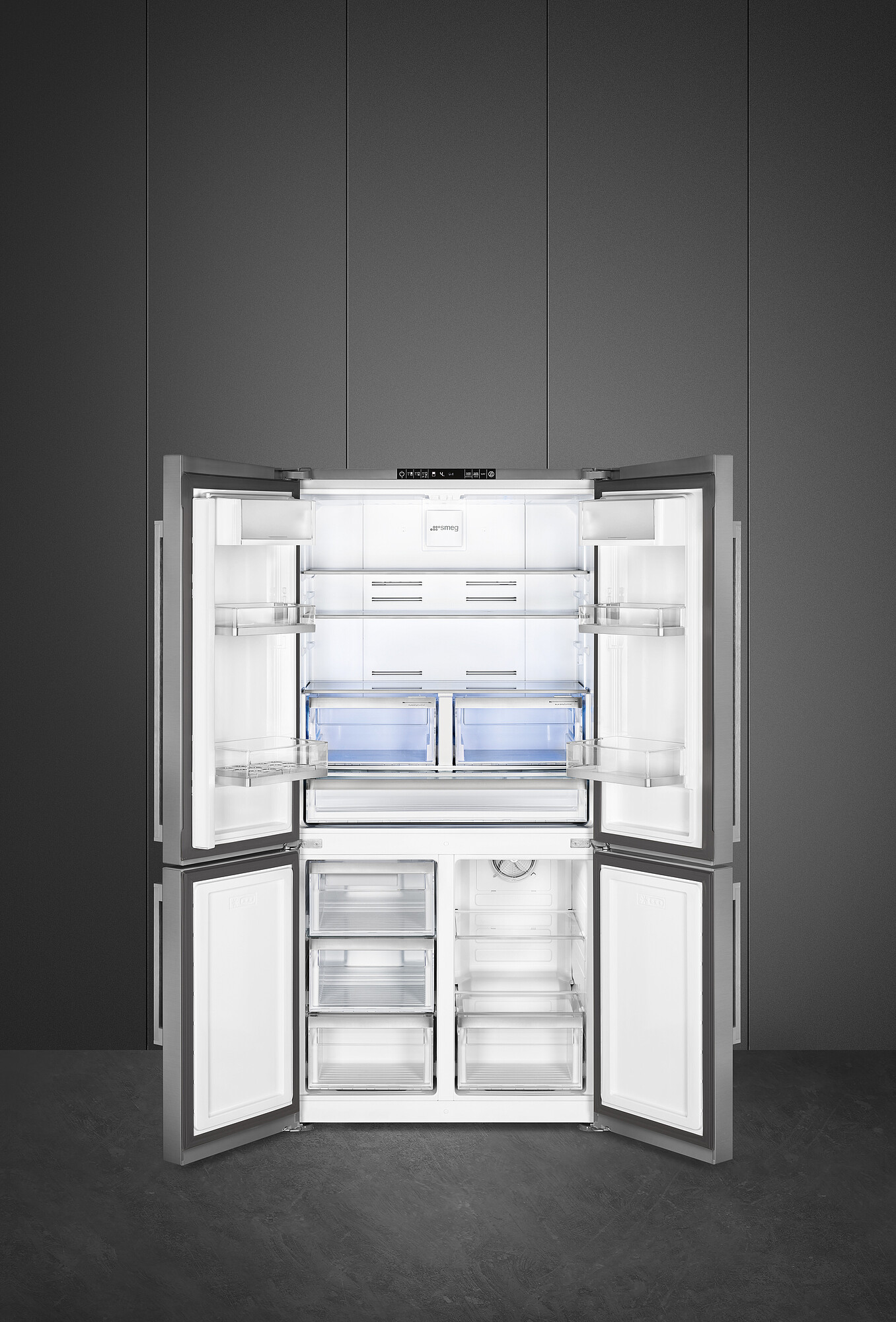 SMEG FQ60XE side-by-side - 182cm