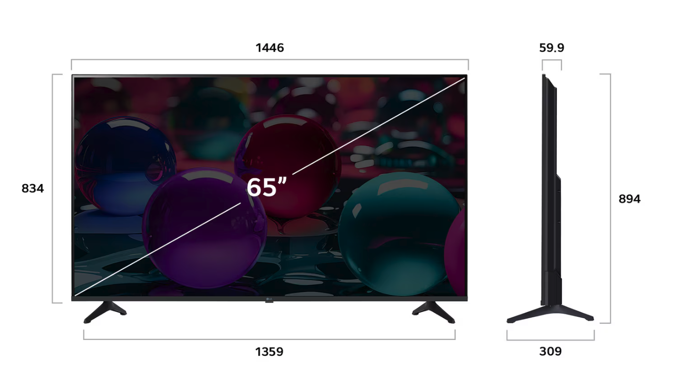 LG CE 65UA73006LA televisie 4K UHD - 65''