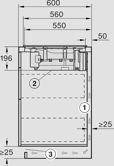 MIELE KMDA7272FL-ABLACK kookplaat met afzuiging - 80cm