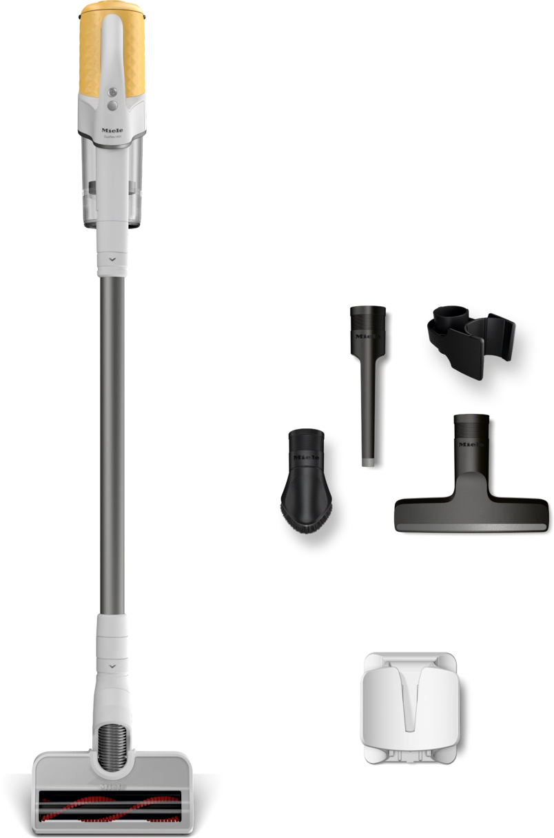 MIELE DUOFLEXHX1WIT/SUNSETGEEL DUOFLEX steelstofzuiger