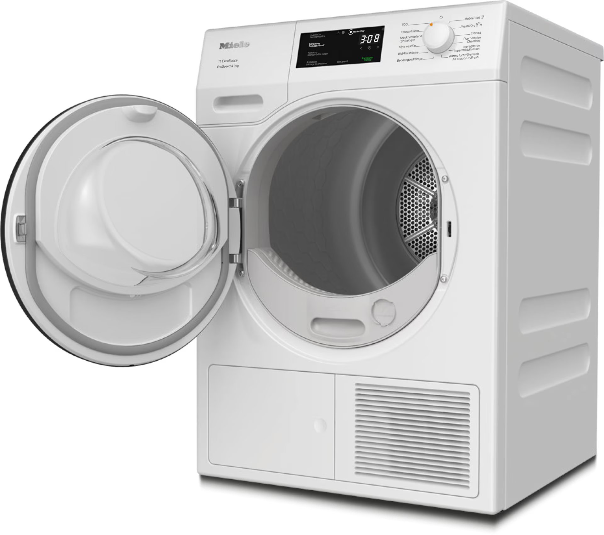 MIELE TED655WP CHROME EDITION droogkast
