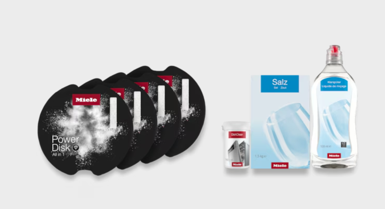 MIELE POWERDISKSET4XPDSALTRINSEDISHCLEAN
