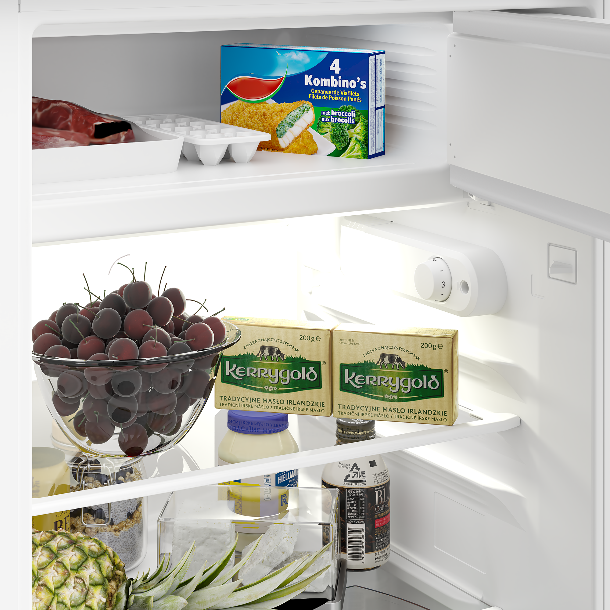 BEKO TSE1285NG vrijstaande koelkast met vriesvak - 84cm