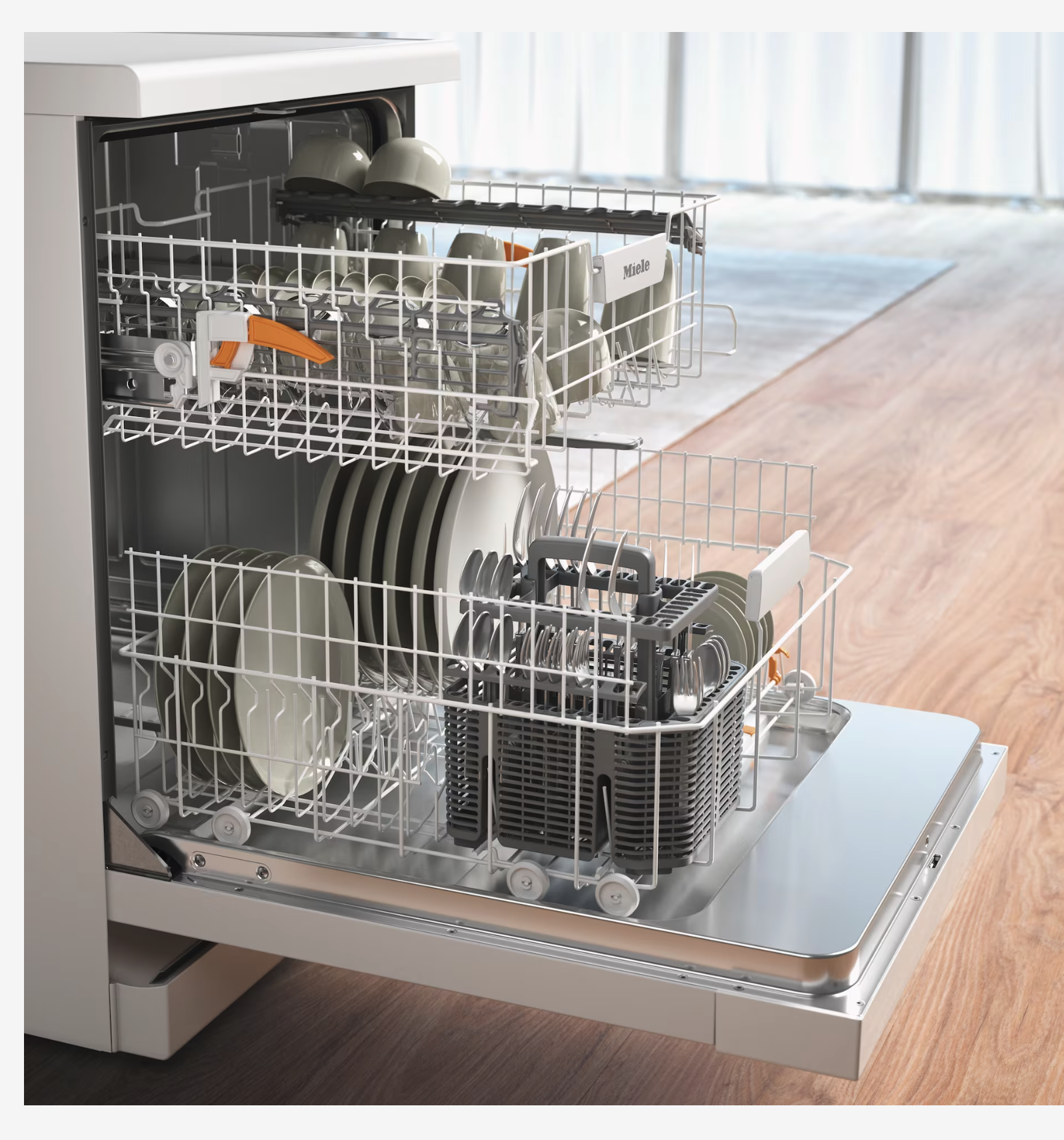 MIELE G5611ACTIVEBW vrijstaande vaatwasser