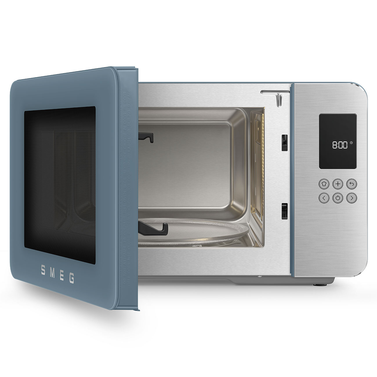 SMEG MOC01SBMEU vrijstaande microgolfoven met grill