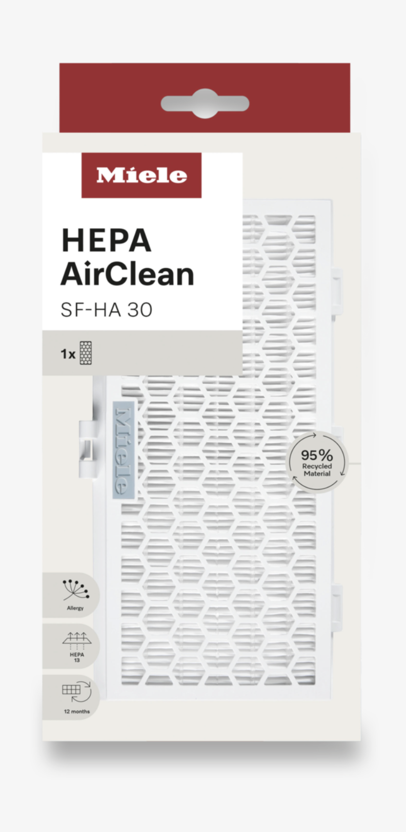 MIELE HEPAAIRCLEANFILTERSFHA30