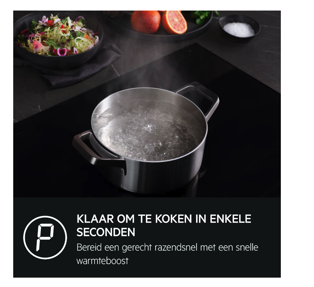AEG TK95II0FFB 6000 inductiekookplaat - 90cm