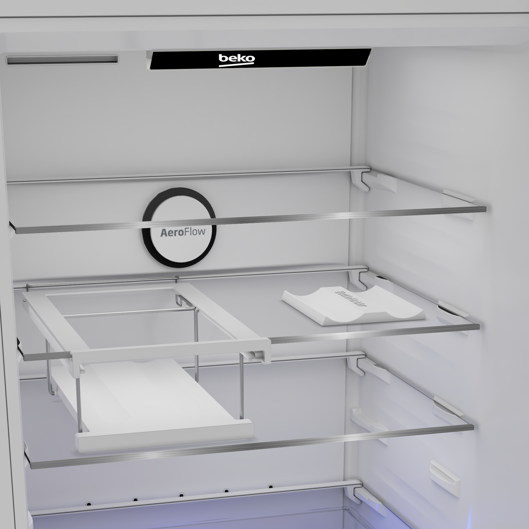 BEKO B7RCNE567ZXPW vrijstaande koel-/vriescombinatie - 192cm