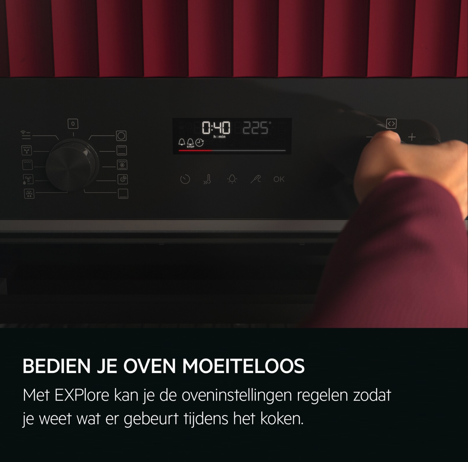 AEG OM5NK40K 5000 microgolfoven met grill - 45cm